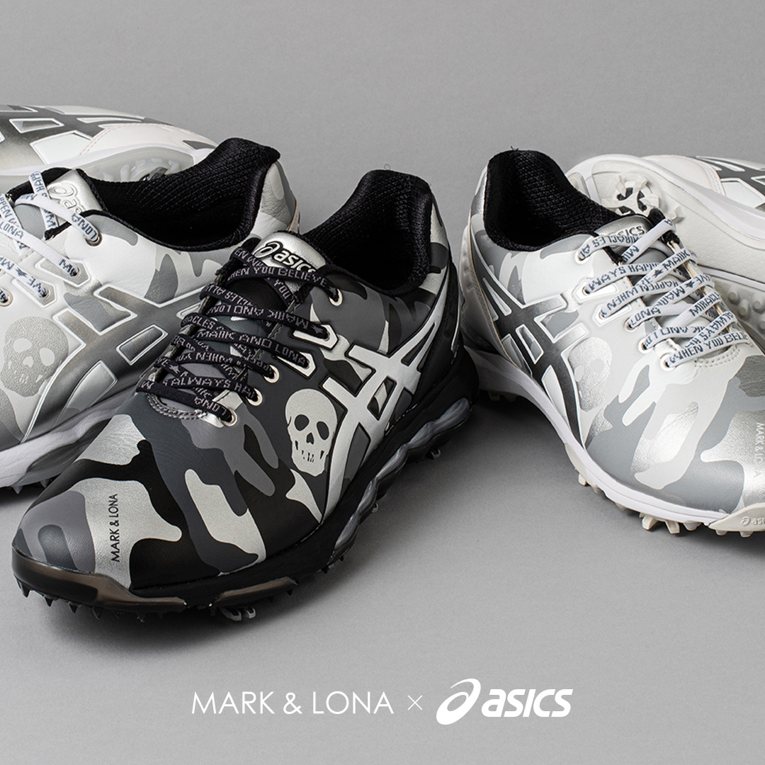 MARK & LONA × ASICSのコラボレーションスパイクシューズが復刻