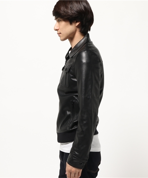 RAGS McGREGOR （ラグスマックレガー）の「FLAP POCKET LEATHER