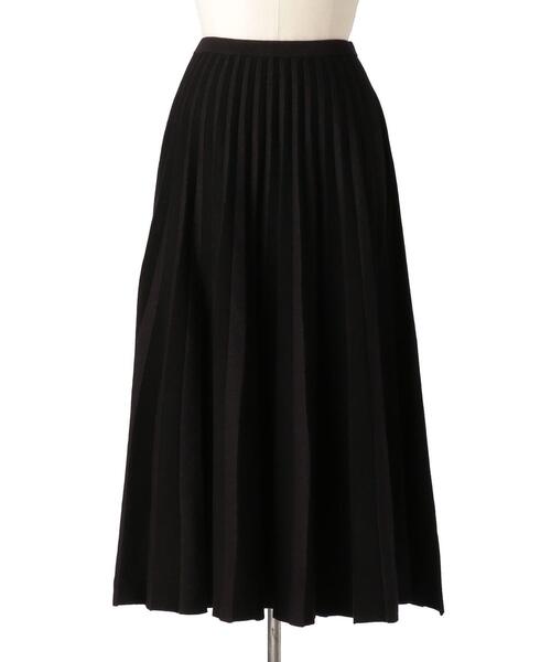 Drawer（ドゥロワー）の「Drawer 18Gプリーツニットスカート（スカート