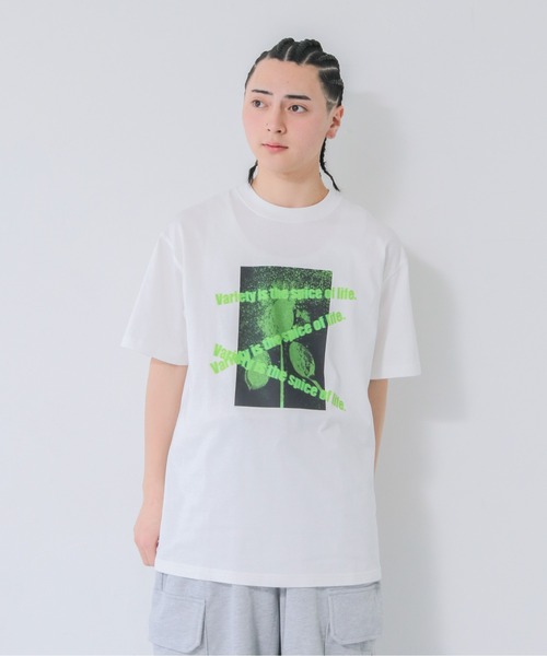 UNIT CHEST】unique unisex T-shirt VTFAコラボT ”variety is the