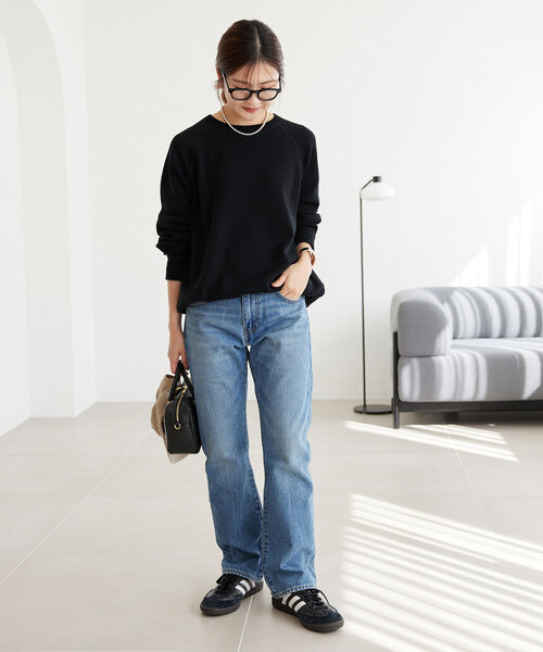 SLOBE IENA（スローブイエナ）の「スムースオーバーニット（ニット