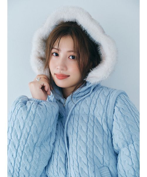 4WAYニットパディングジャケット（ダウンジャケット/コート）｜FURFUR