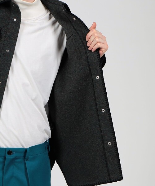 caban（キャバン）の「CABaN ウールフリース オーバーシャツ（その他