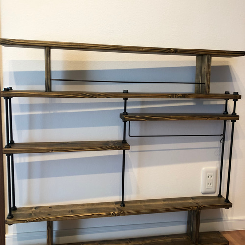 地震でも倒れない突っ張れるキッチンラックCentralスパイス収納