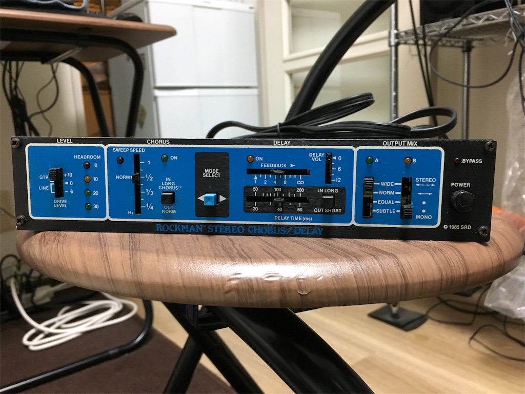 20170303 Rockman Distortion Generator & Stereo Chorus/Delay Part.1