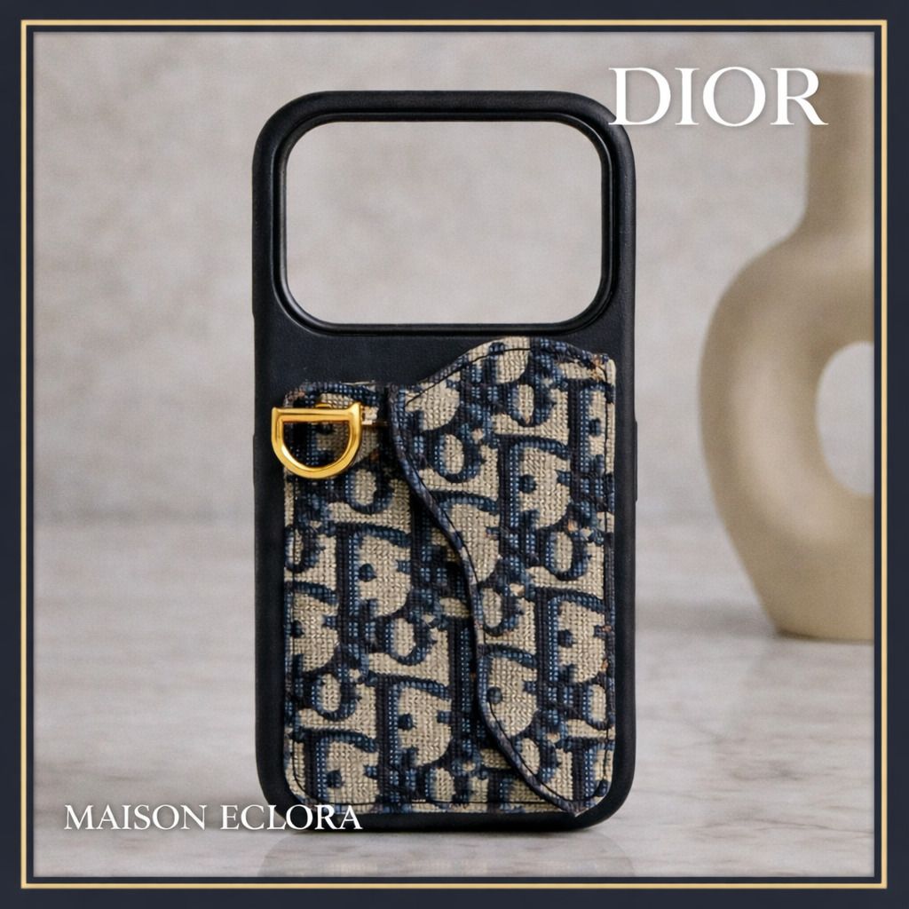 国内発送】DIOR Saddle iPhone 17 Pro ケース オブリーク (Dior/iPhone