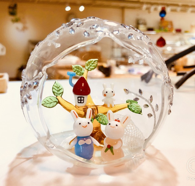 ☆ガラスのミニチュアドーム作り☆300種類以上のミニチュアから選べる