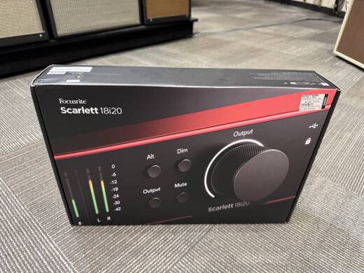 Focusrite Scarlett 18i20 4th Gen Audio Interface