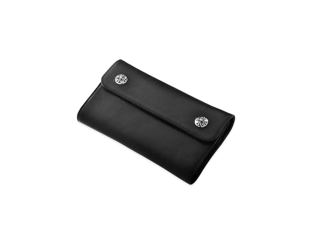 クロムハーツ ウェーブ ウォレット レザー 
