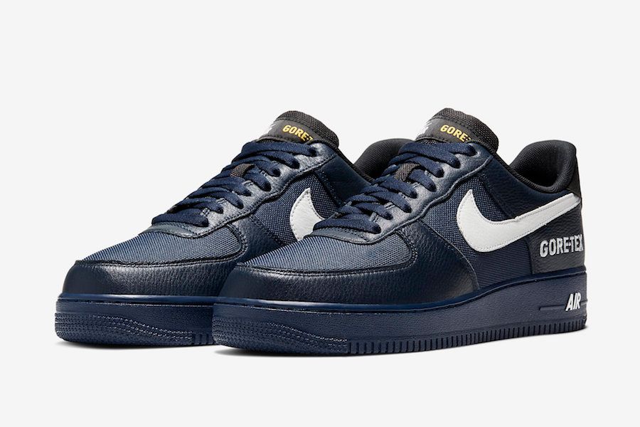 スニダンで購入可】NIKE AIR FORCE 1 GORE-TEX NAVY | スニーカーダンク
