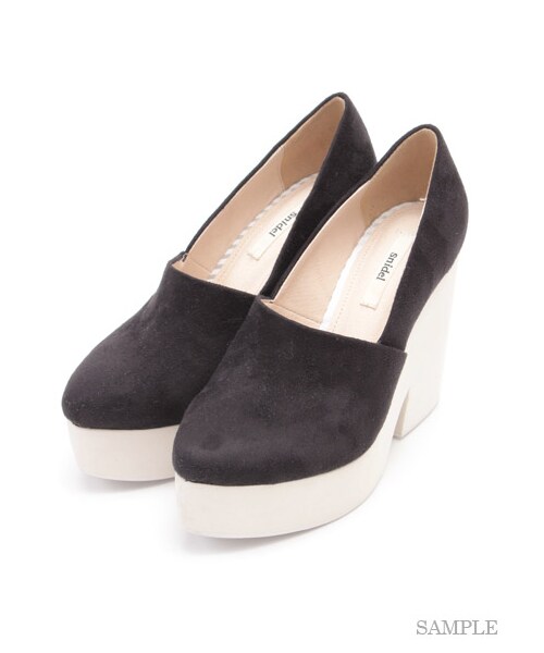 SNIDEL（スナイデル）の「バイカラーソールパンプス（パンプス）」 - WEAR