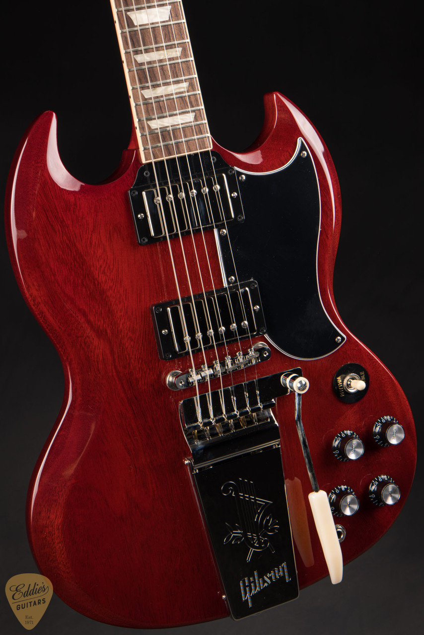 2024 - Gibson SG Standard '61 Maestro Vibrola Vintage Cherry 7.5