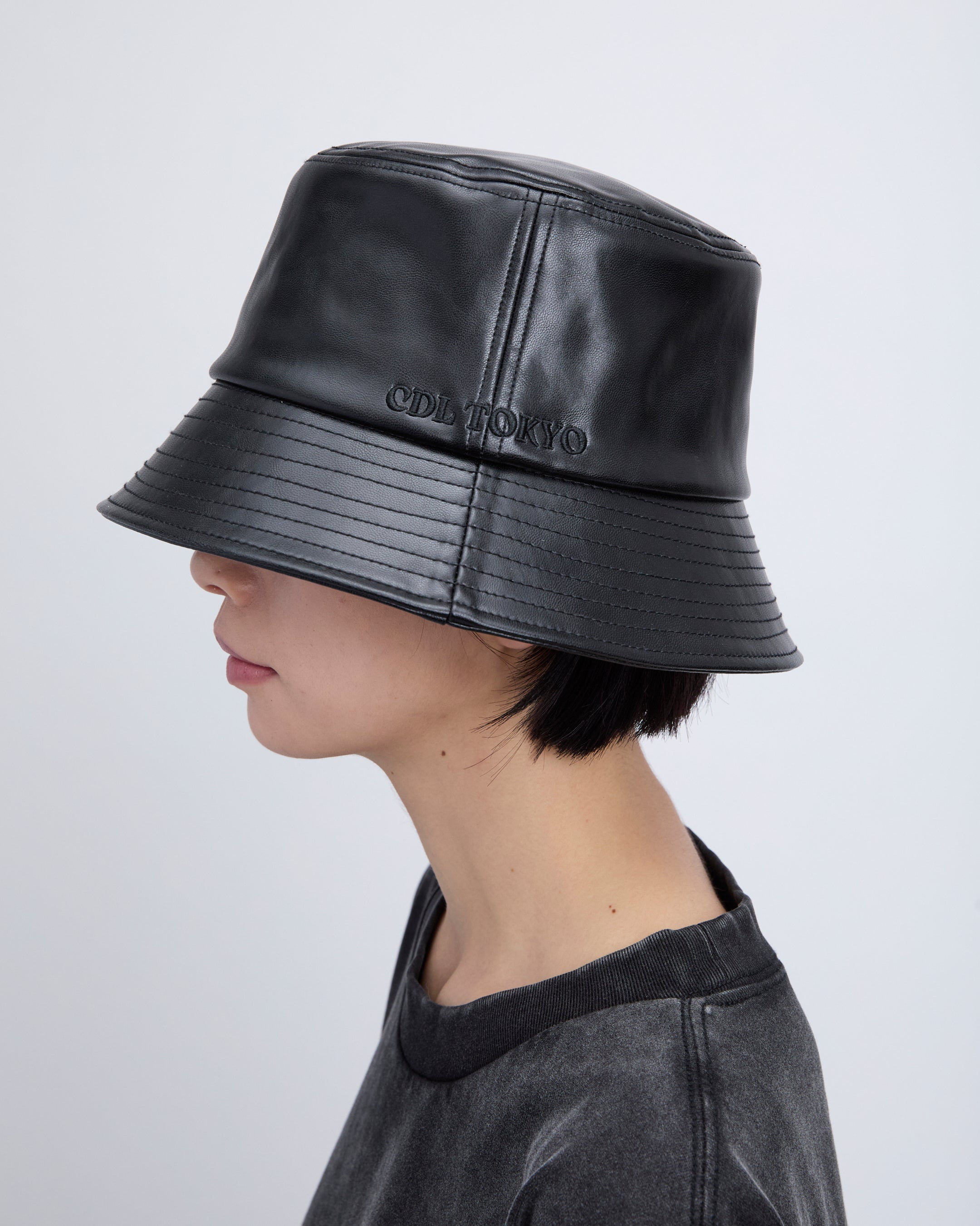 CDL Leather Bucket Hat – CDL TOKYO