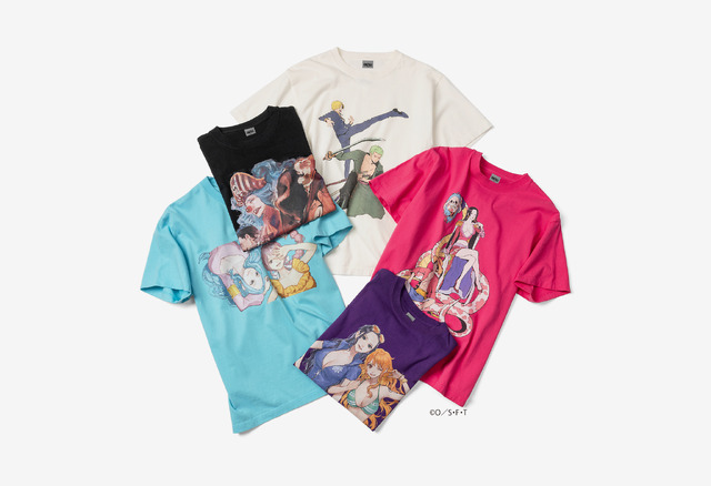ワンピース」ルフィ＆ハンコック、ゾロ＆サンジたちのアパレル登場