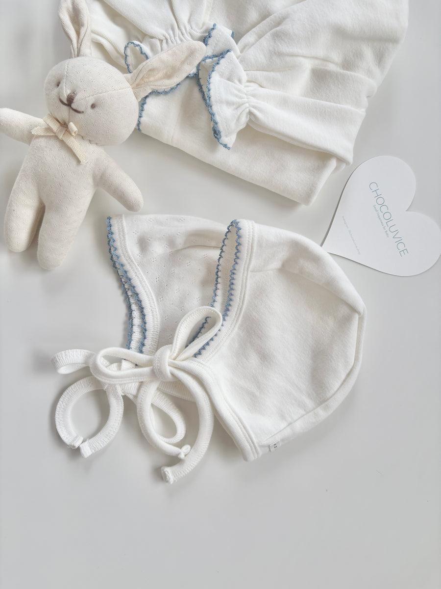 monbebe】 ブルーグローリーボンネット – CHOCOLUVICE