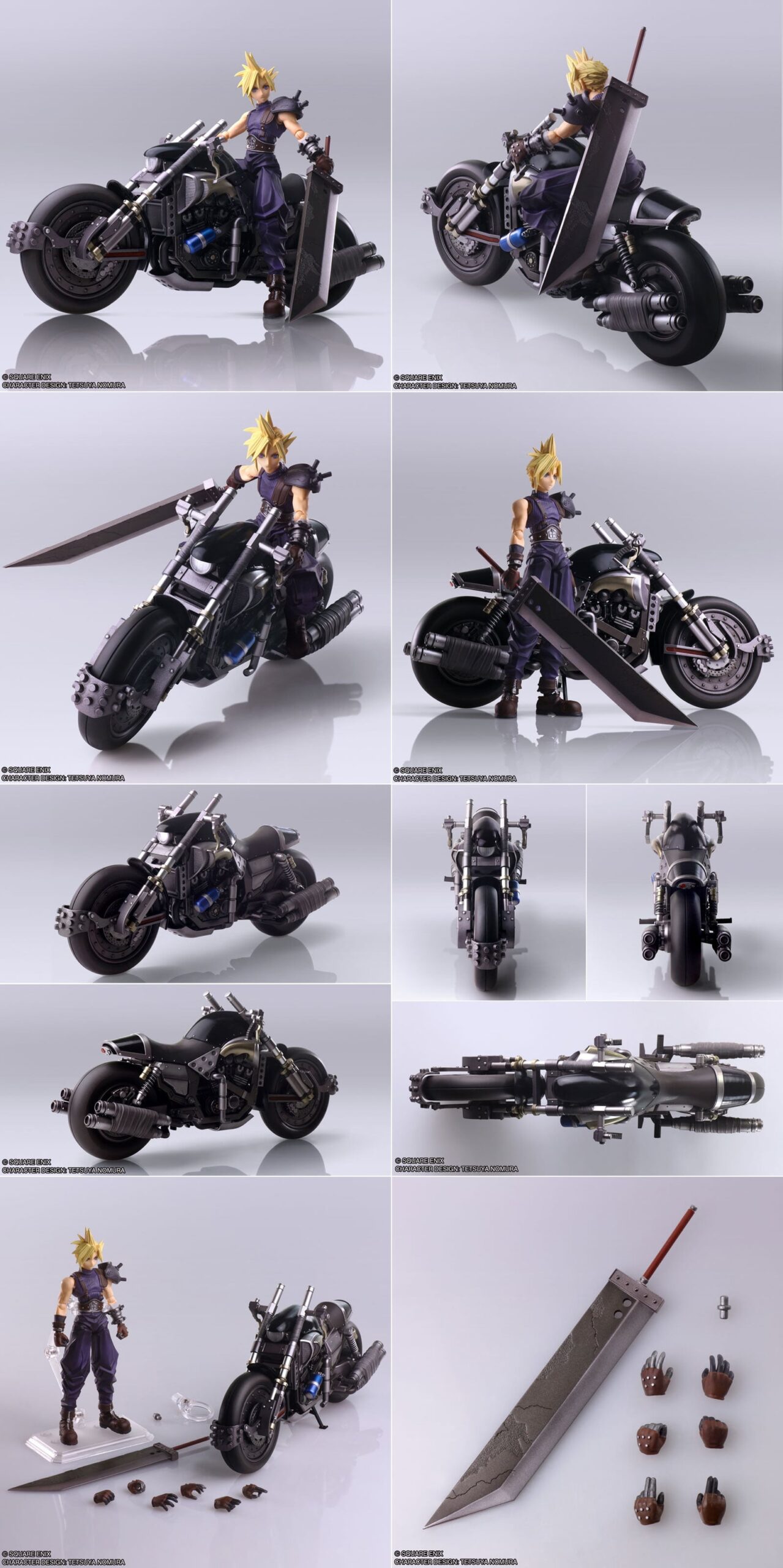 FF7 クラウドやザックスの新作ブリングアーツ発売! セフィロス再販決定!