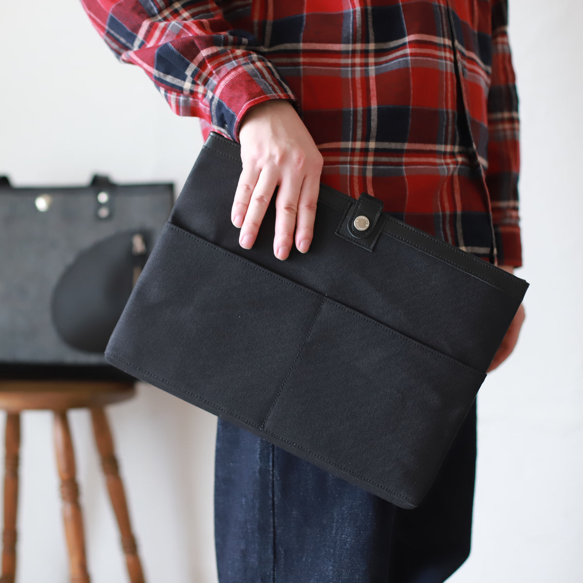 DUO PCケース ｜ 帆布 牛革 13.8サイズ – CuirVelo