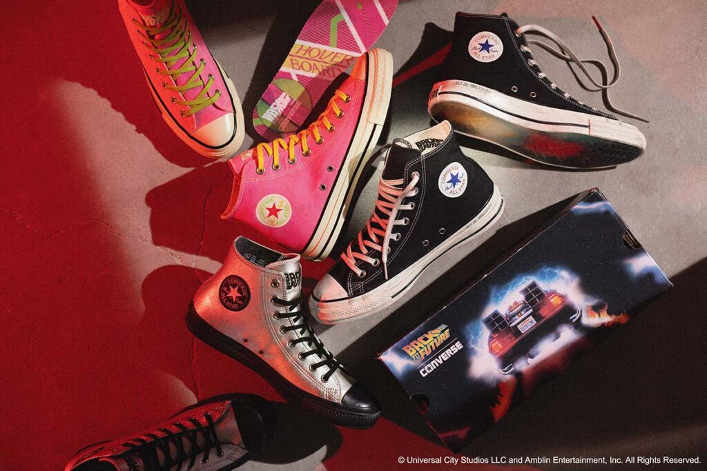 Converse Japan Celebrates Back to the Future's 40th with Marty's