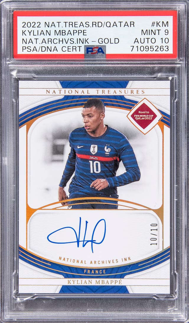 topps エムバペ エンバペ007/125 psa10 mbappe シリアル topps