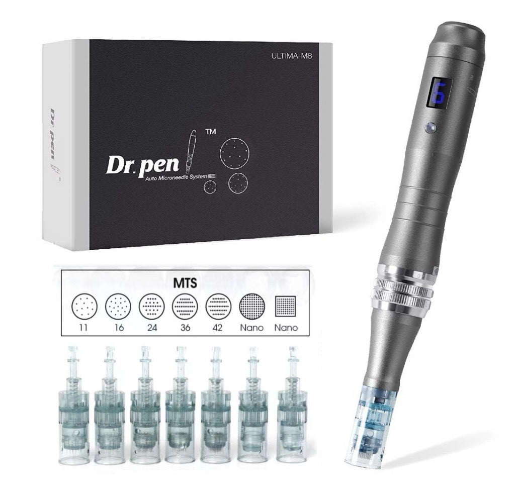 Dr. Pen M8 Ultima Pro Microneedling Pen - Skin Care Tool Kit for