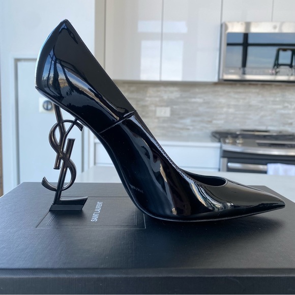 Yves Saint Laurent | Shoes | Ysl Black Opium Heels | Poshmark