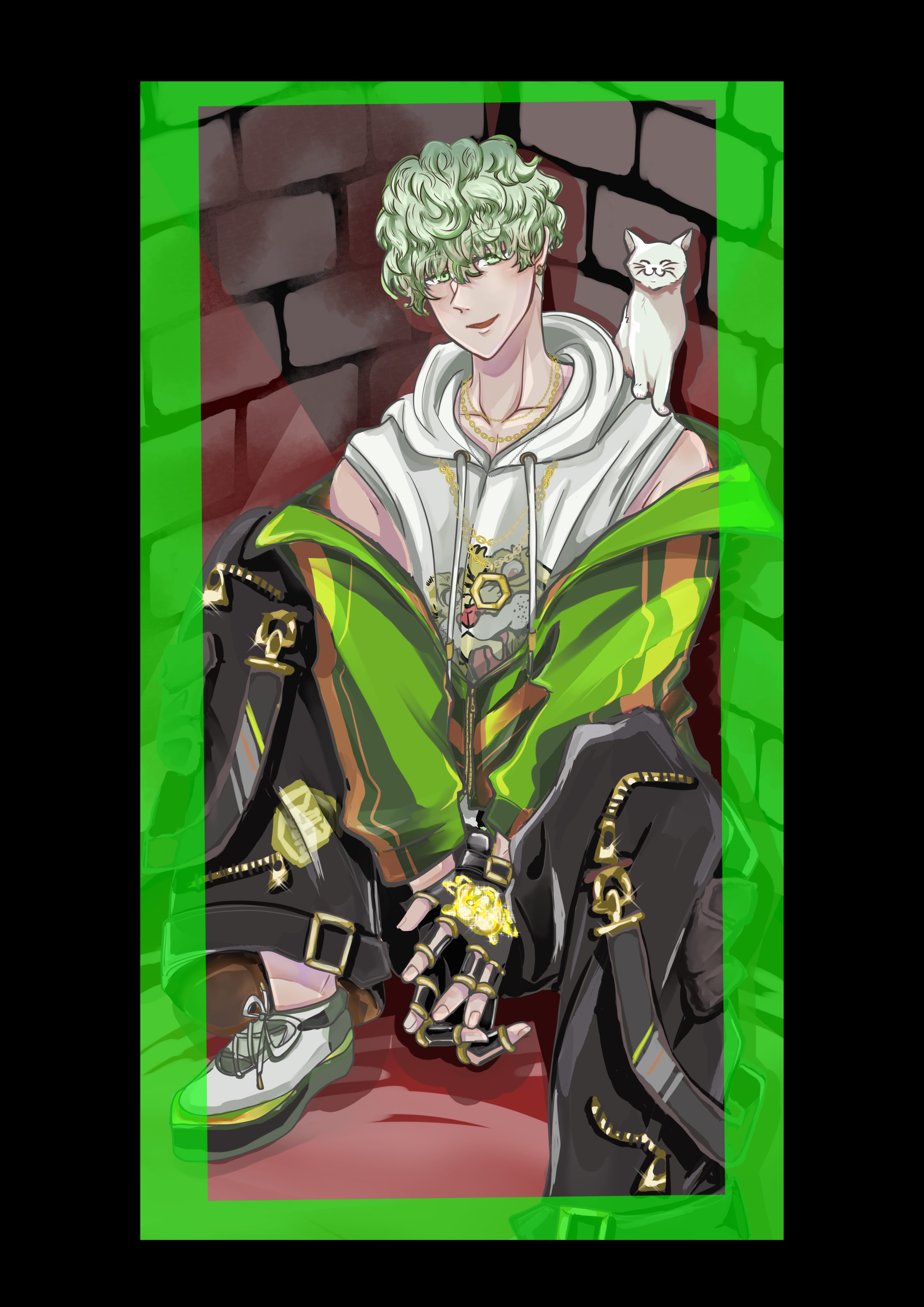 パラライ 北斎 鏡 蒼華 - Illustrations ART street