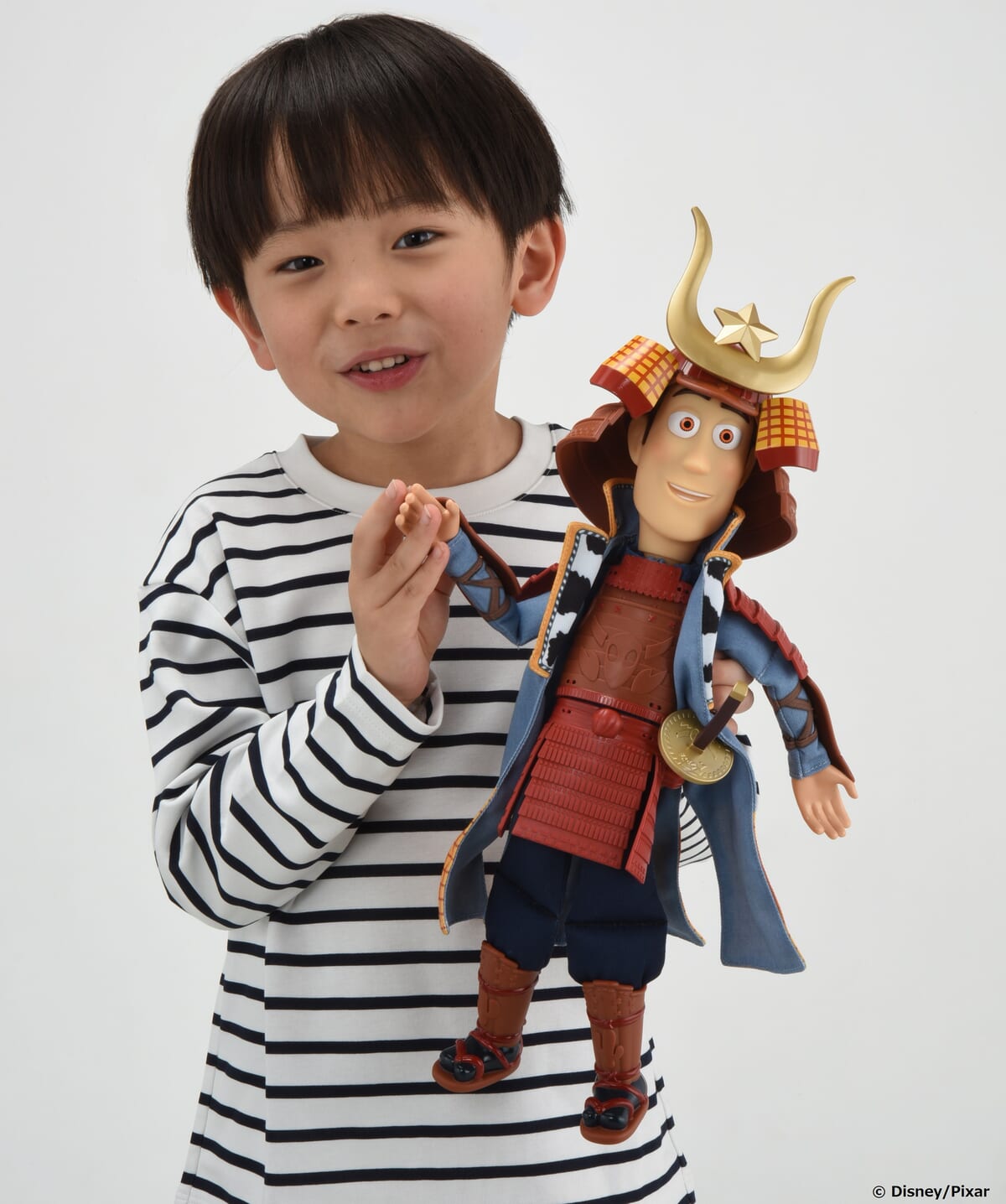 着物、忍者、侍（兜）姿のウッディたち！タカラトミー ディズニー