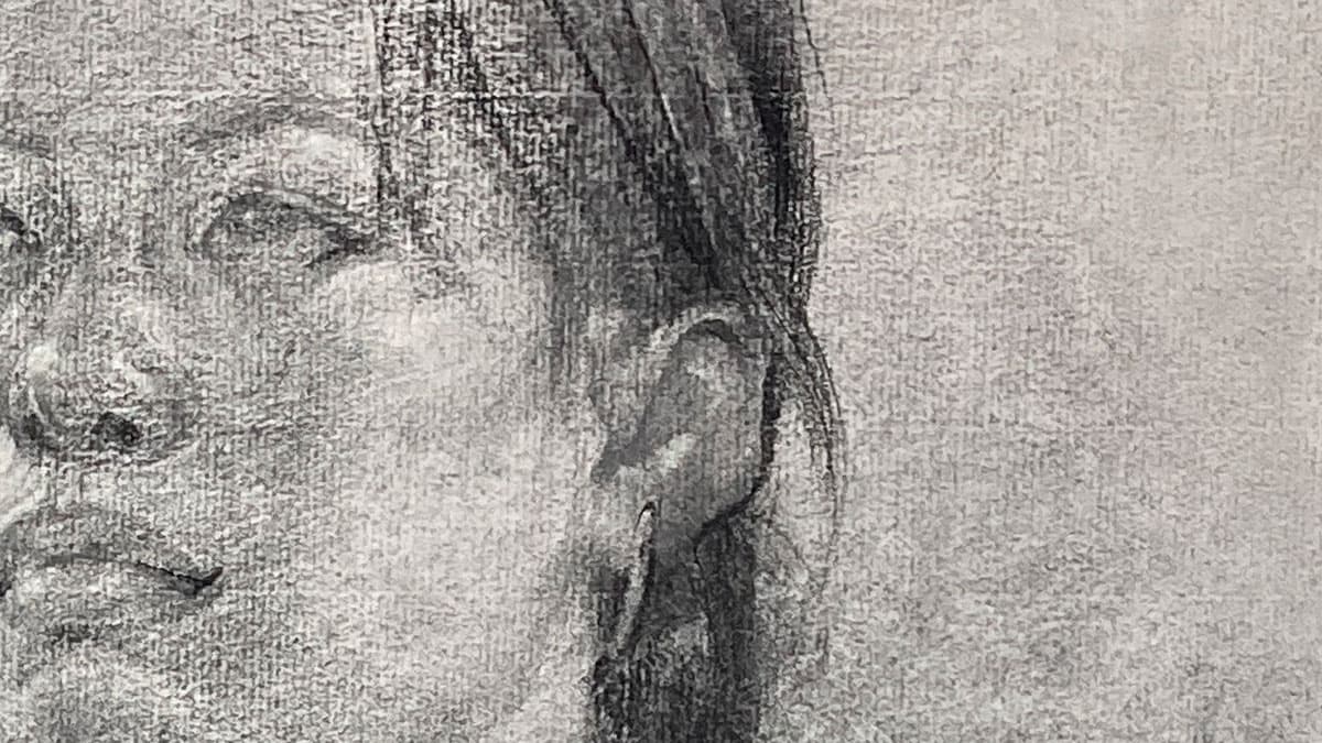 木炭で描く人物表現｜陰影と質感で立体感を引き出す技法