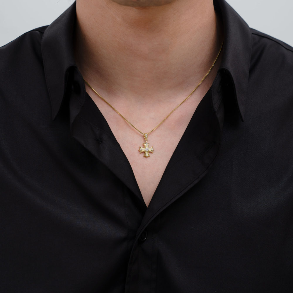 新品] ユキザキ レガリア イエローゴールド ダイヤモンド ペンダント