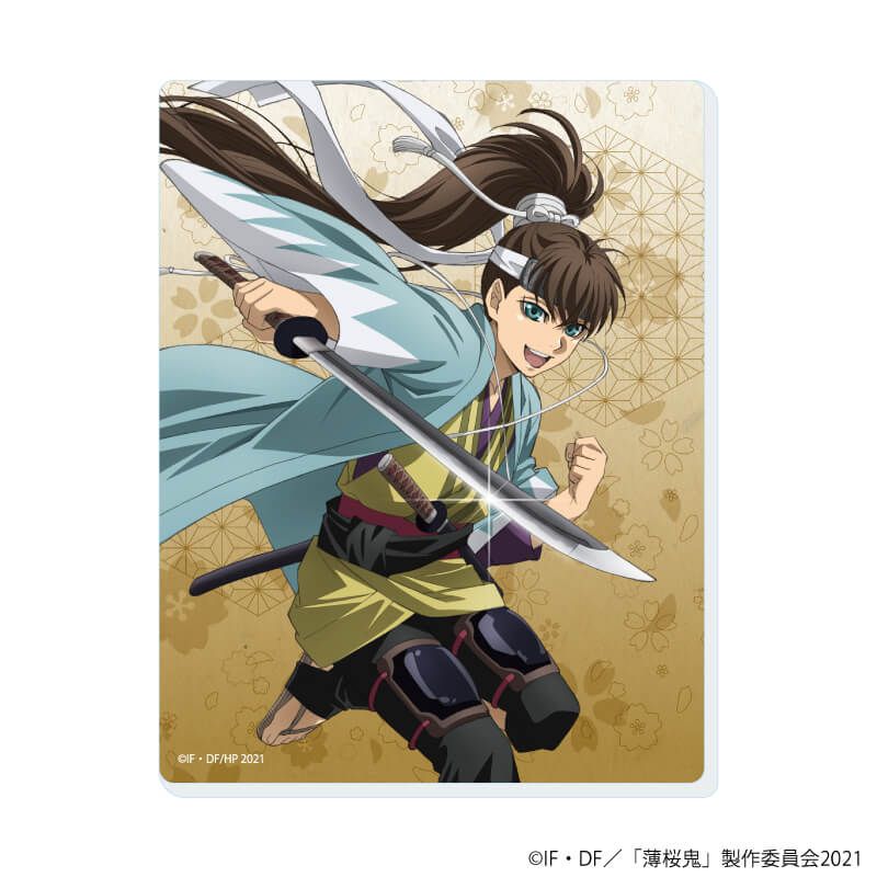 アクリルカード「TVアニメ『薄桜鬼』」01/コンプリートBOX(全5種)(描き