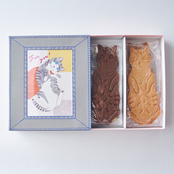 LetterBOX cat cookie ネコクッキーレターボックス For you!オリジナル