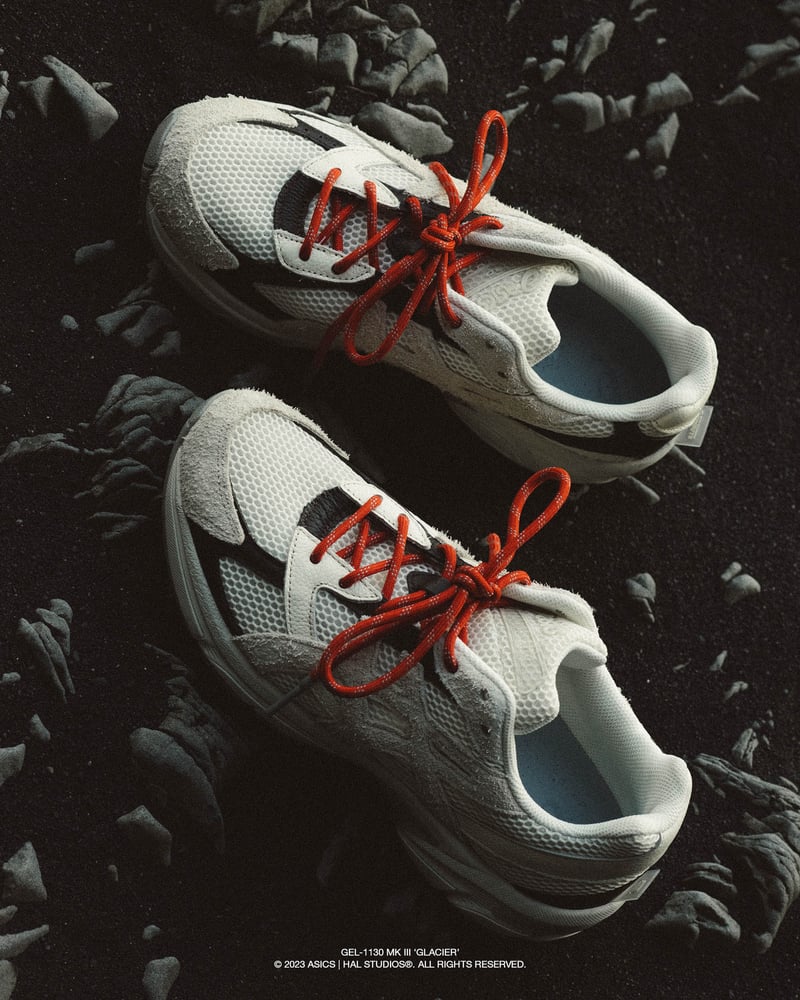 アシックスとハル スタジオズのコラボシューズ発売 自然をイメージした