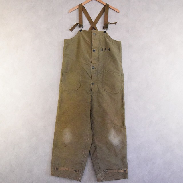 40's U.S.NAVY N-1 デッキパンツ40年代 アメリカ軍 ミリタリー 海軍