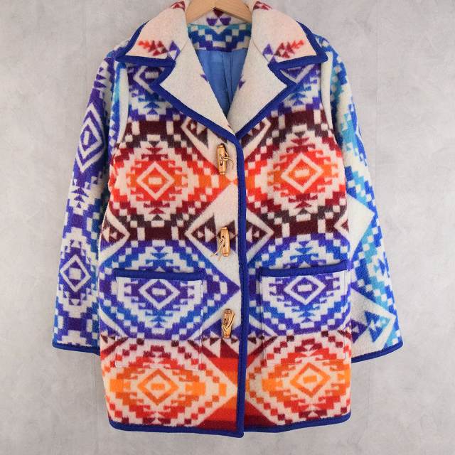 70's PENDLETON BEAVER STATE ネイティブ柄 ウールジャケット 70年代