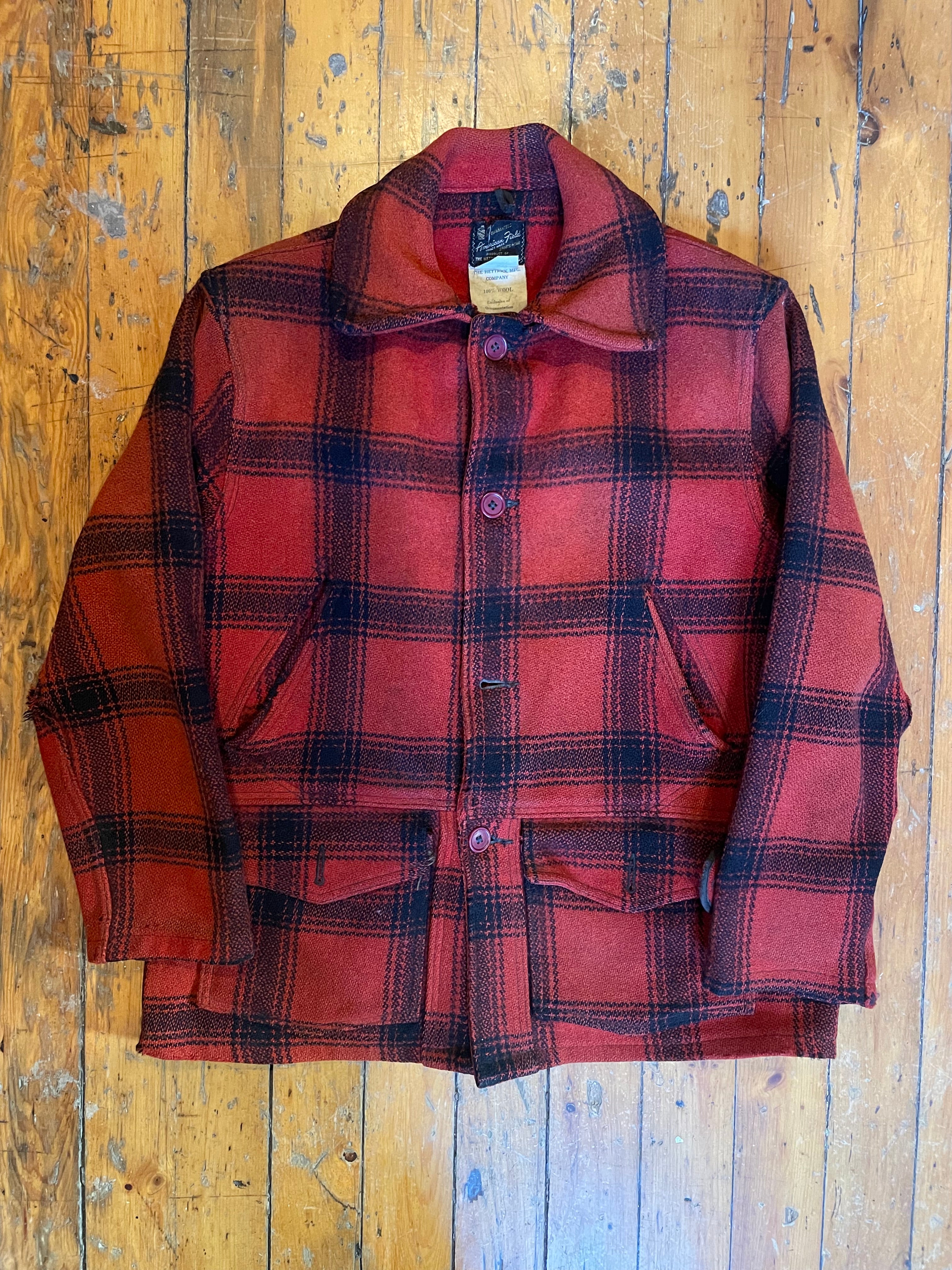 1950's American Field Buffalo Plaid Mackinaw Jacket – Five & Dime