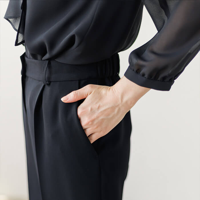 TS-C001 PANTSUIT 13号・ブラック｜東京ソワールオンラインストア