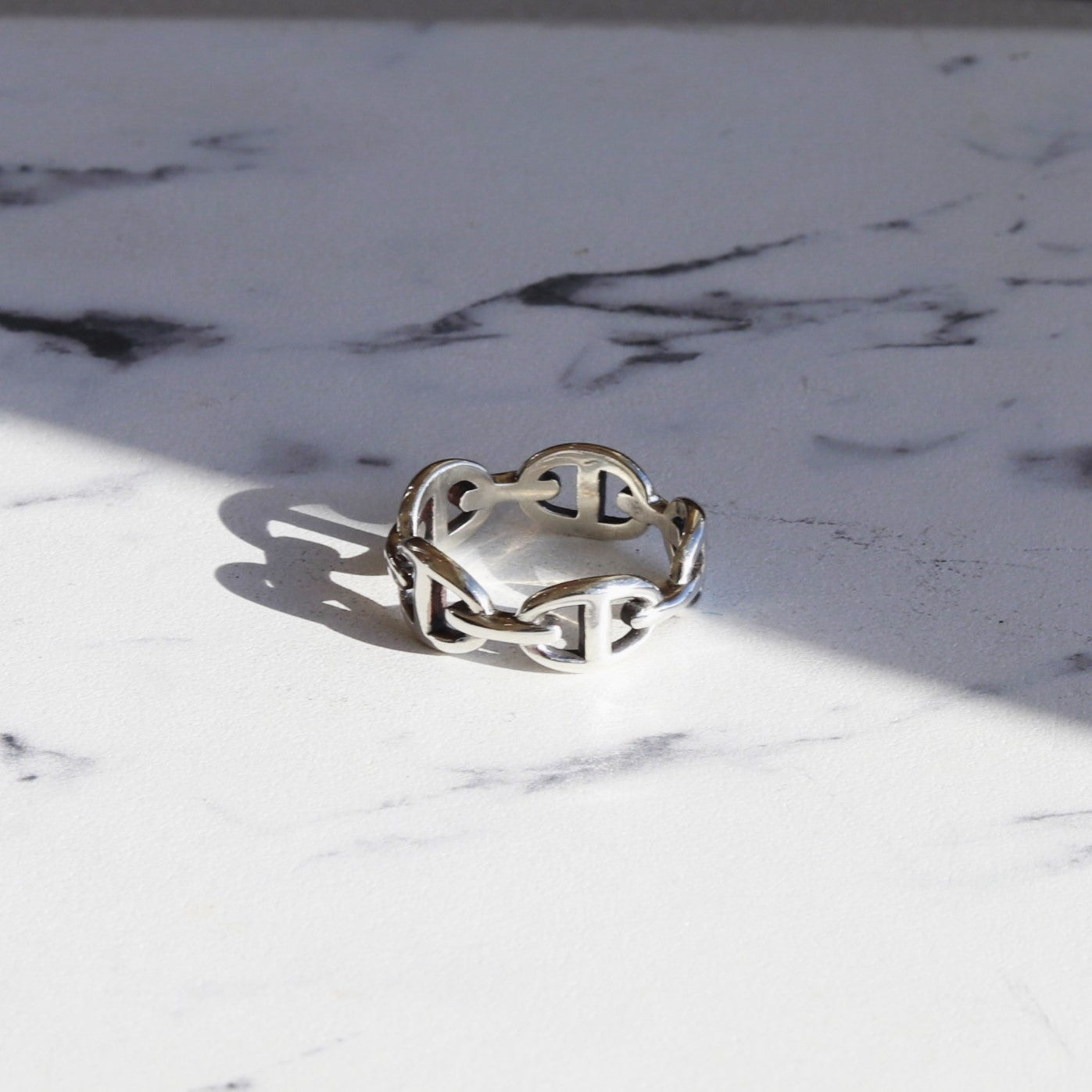 人気No.1リング】F.H. シルバーリング（アンカーモチーフ）：#R001B