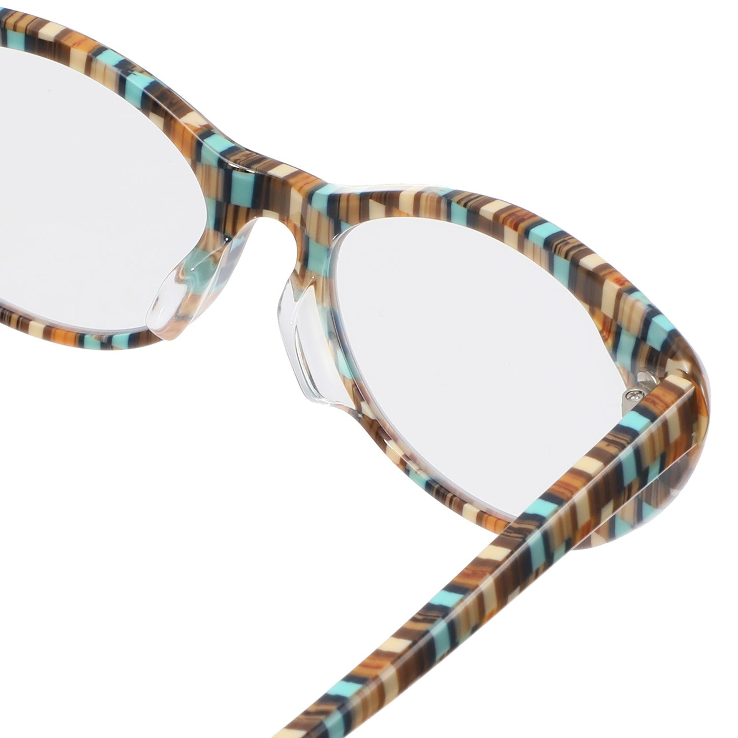 グラスチェーン付きリーディンググラス (タイル） – GOSH EYEWEAR