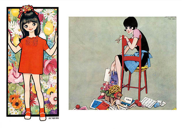 少女画の巨匠』中原淳一の作品が塗り絵に！昭和レトロな絵に心奪われる