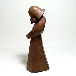 藤戸竹喜 アイヌ木彫 「ユーカラエカシ」 | Graphio/büro-stil