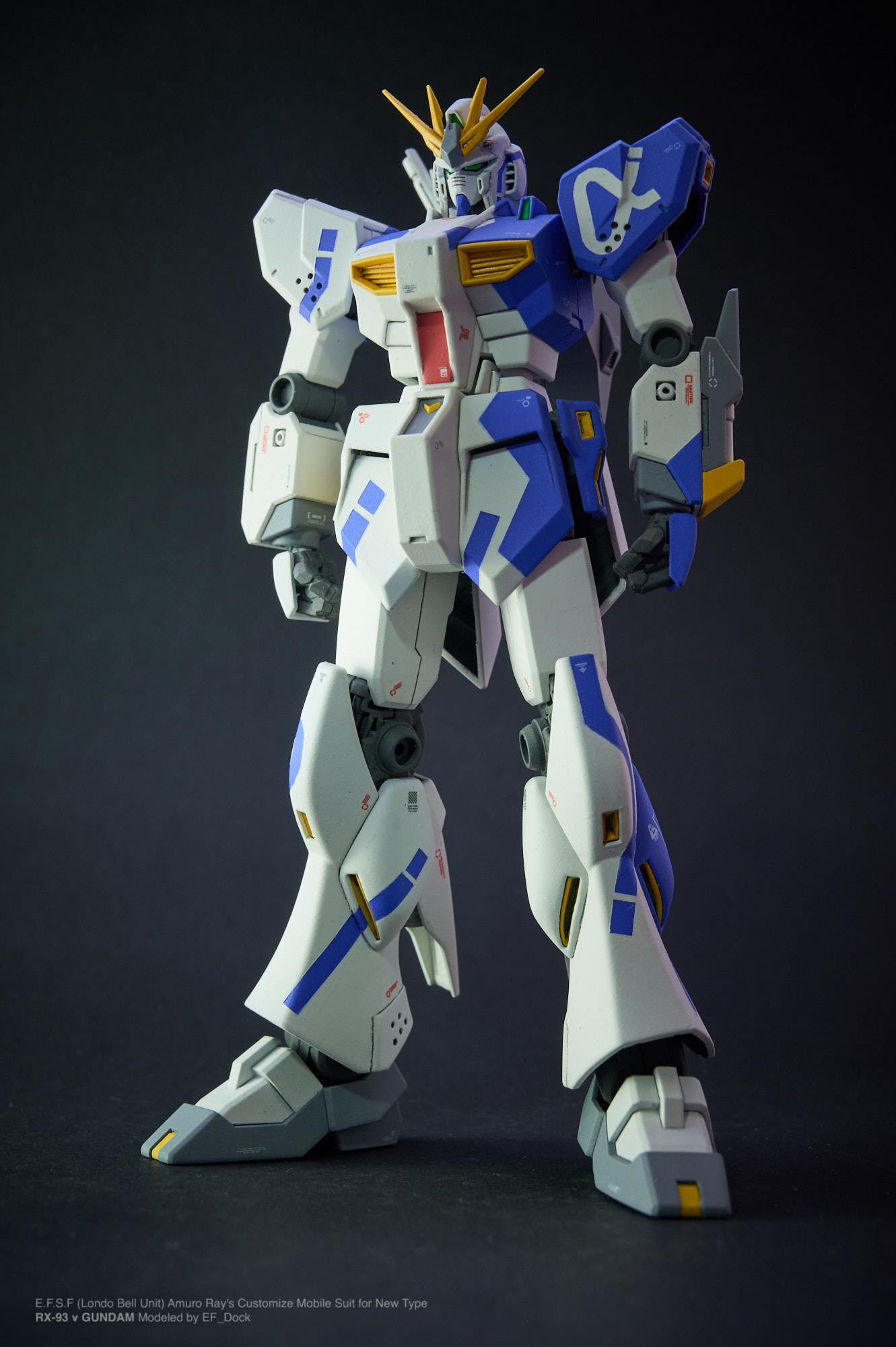 EG RX-93 ν Gundam（History Makers 九龍版カラー/Kuryu Color Scheme