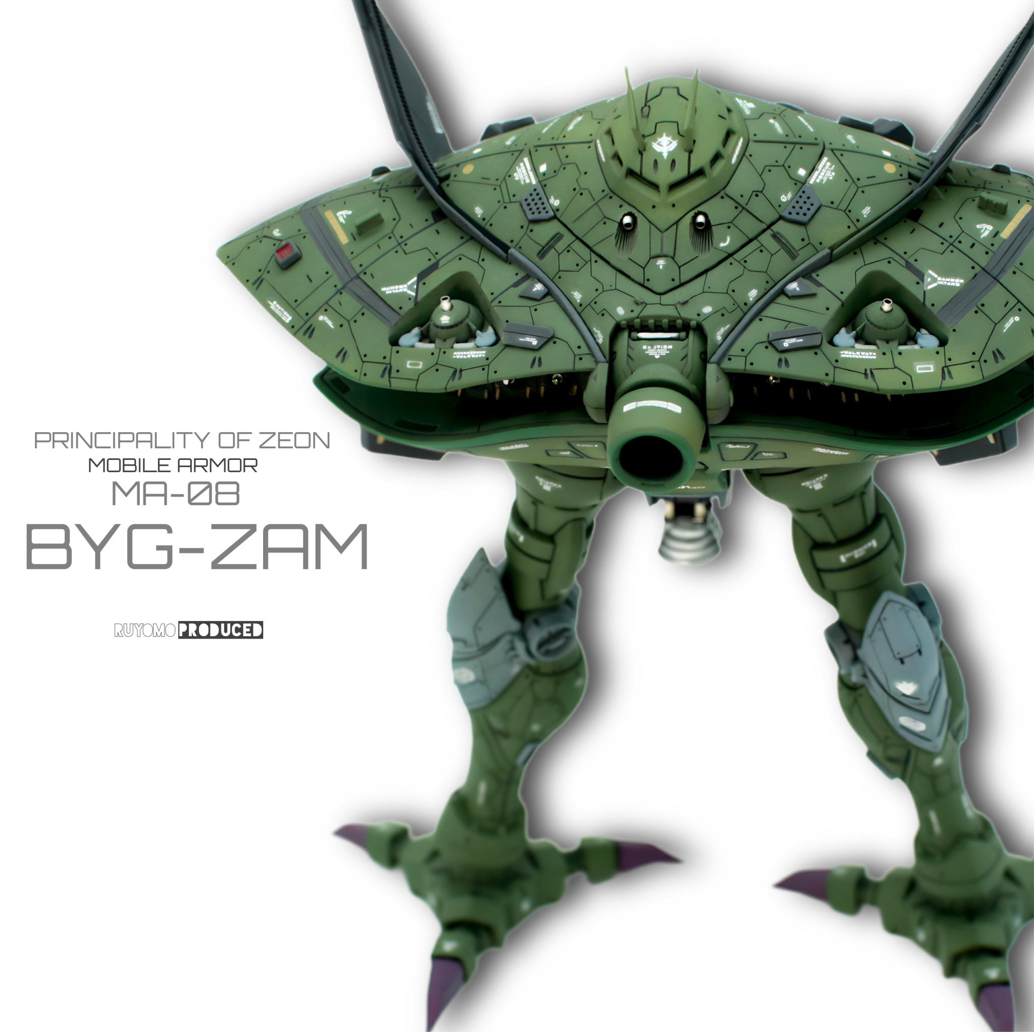 ガンダムコレクション 1/400 ビグザム 徹底改修｜Ruyomoさんのガンプラ