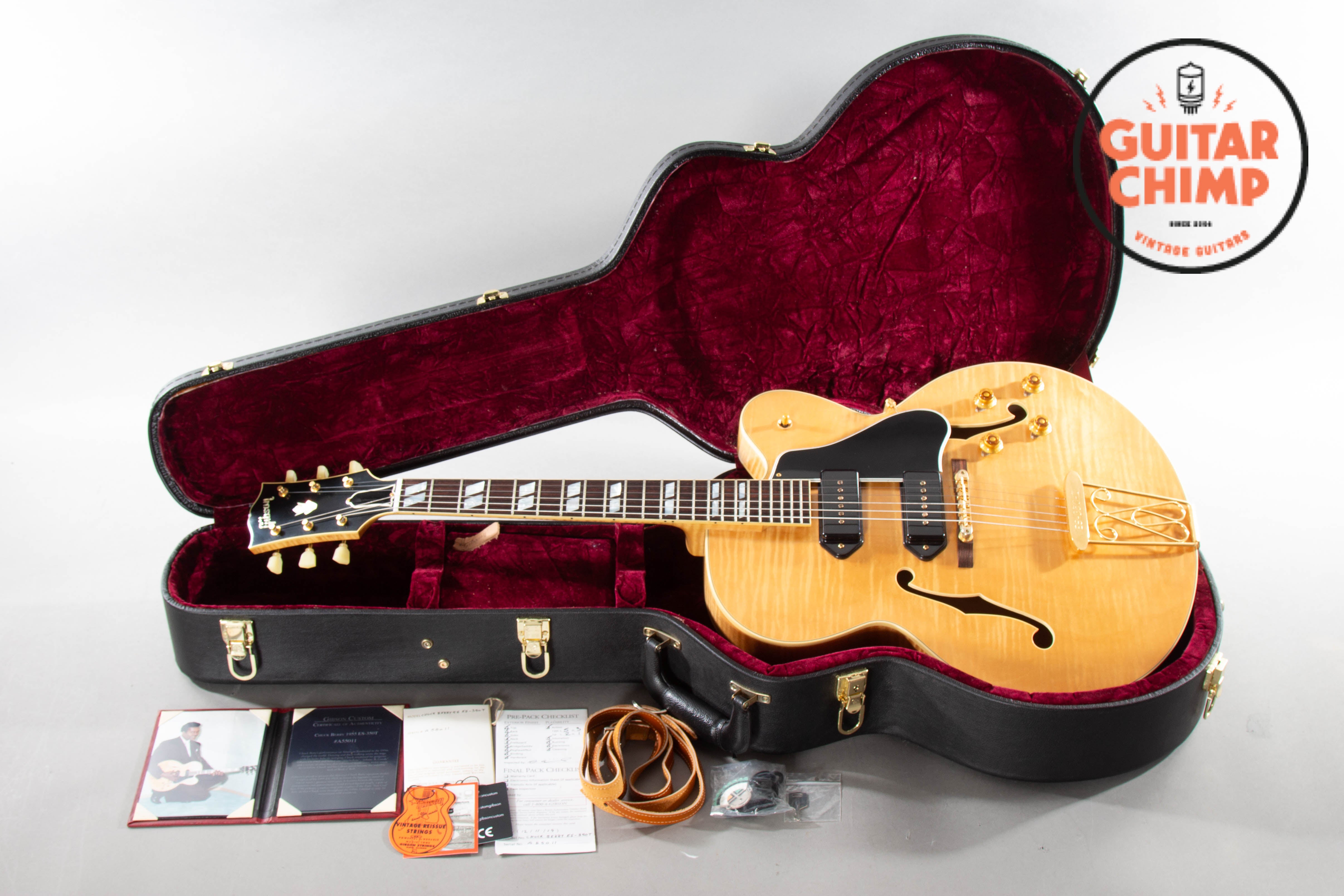 2019 Gibson Custom Shop '55 ES-350T Chuck Berry Signature – 1 of