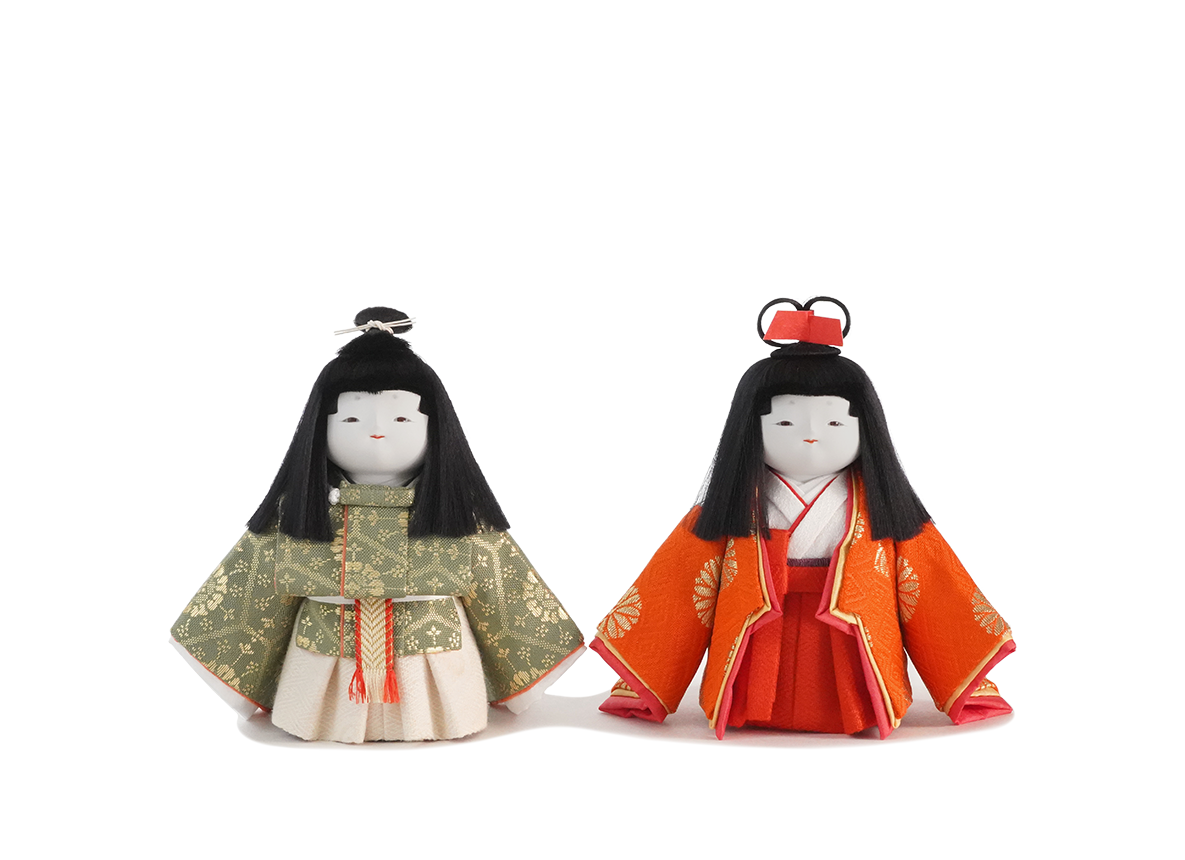 御稚児雛 立雛 | 五色 雛人形・五月人形の原孝洲