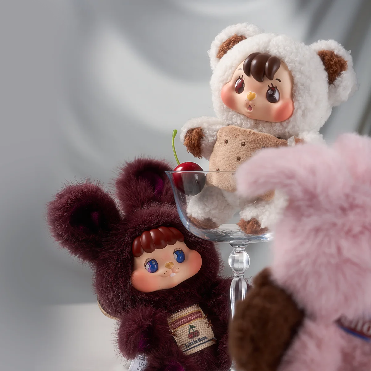 52TOYS LITTLE BUNS MELTING TOGETHER ソフビぬいぐるみ ブラインド