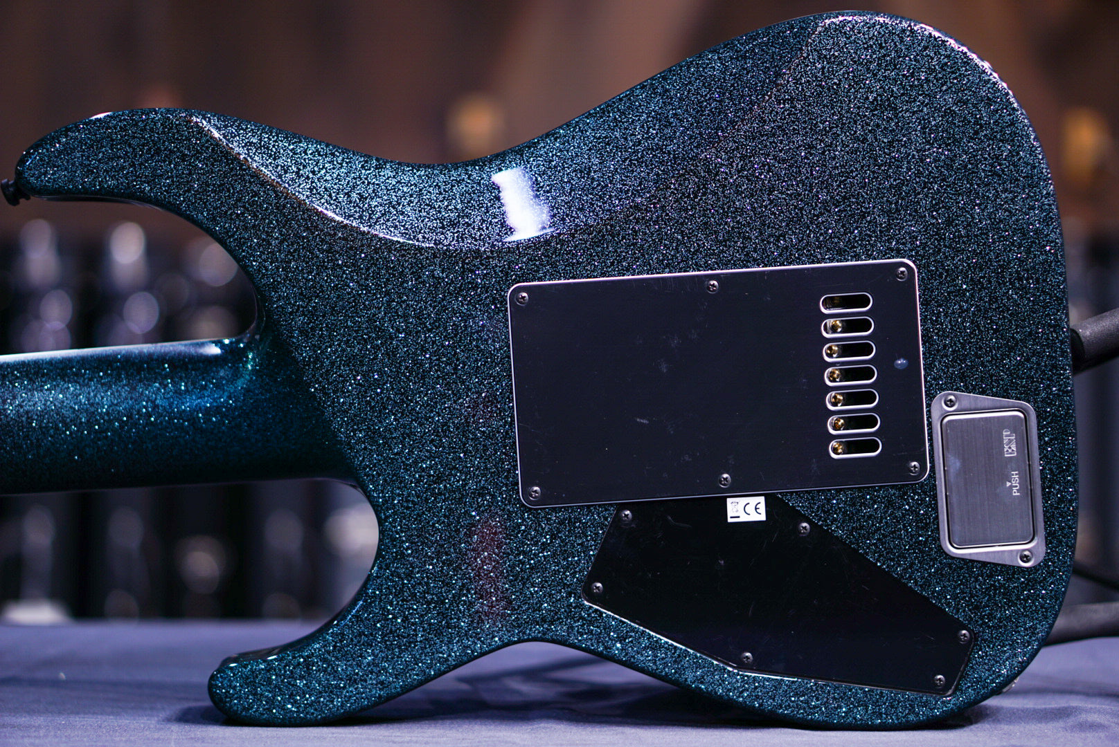 ESP E-II M-II7B Baritone evertune Granite Sparkle ES4981233