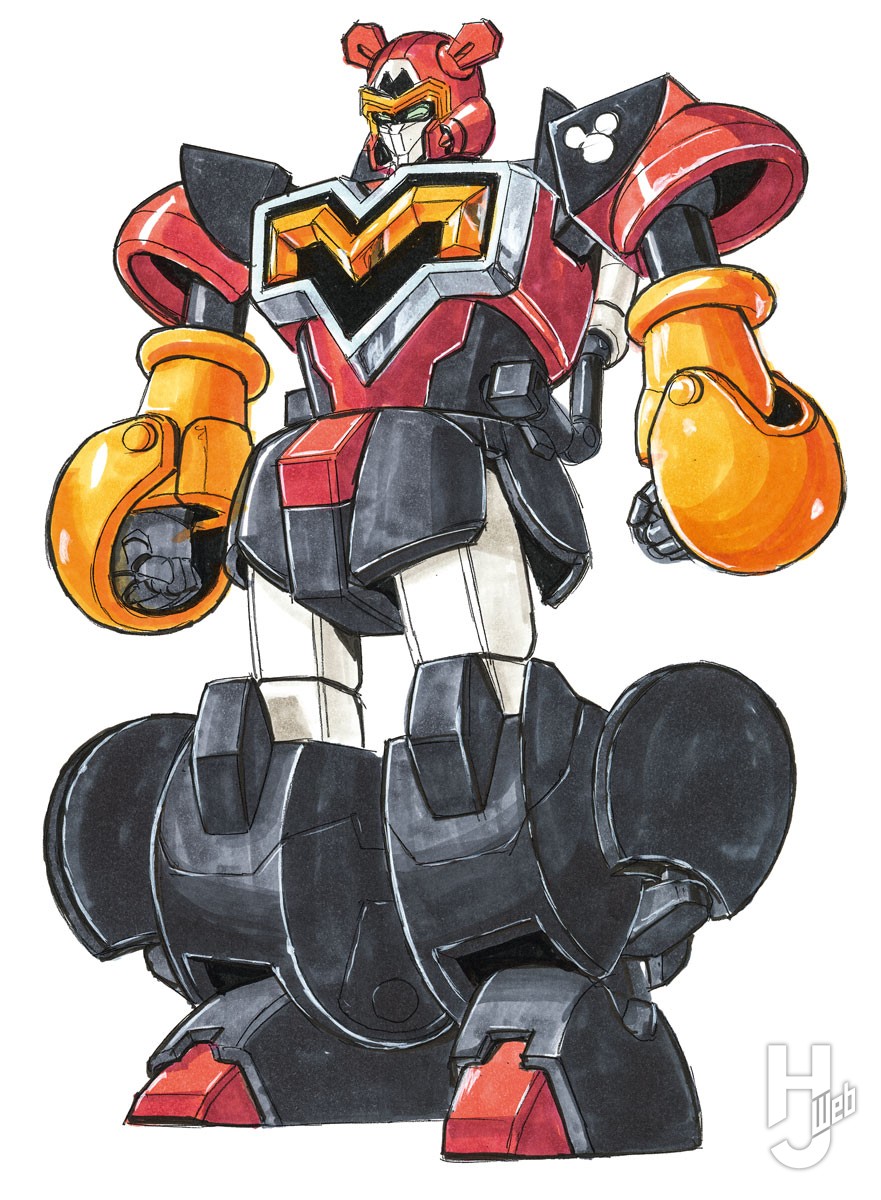 ミッキーマウスが変形ロボットに！ メカニックデザイナー・大河原邦夫