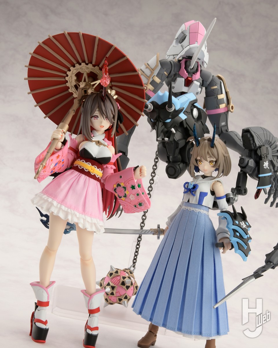 30MS「SIS-Y00 シュレミ［カラーB］」を鬼娘にカスタマイズ！30MFを