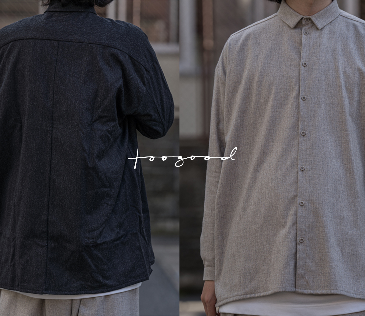 トゥーグッドのThe Draughtsman Shirt | HUES 福岡セレクトショップ