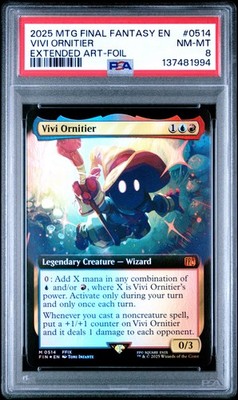 Vivi Ornitier (Extended Art) Final Fantasy Foil for sale online | eBay